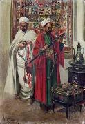 unknow artist Arab or Arabic people and life. Orientalism oil paintings  423 painting
